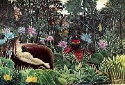 Henri Rousseau Yadwighas drom USA oil painting artist